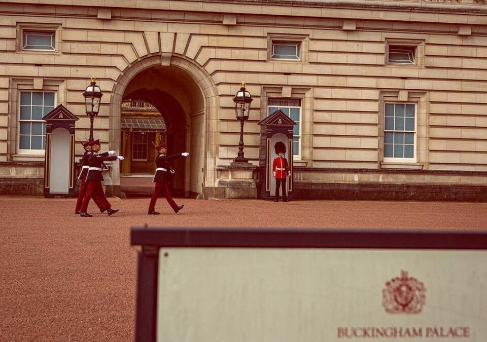 King’s Royal Hussars Mount Guard on Public Duties