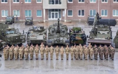 The KRH Battlegroup Deploy to Estonia on Op CABRIT 11