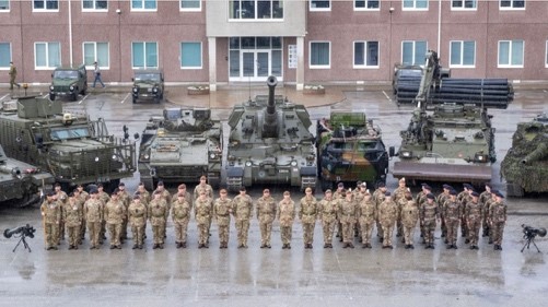 The KRH Battlegroup Deploy to Estonia on Op CABRIT 11